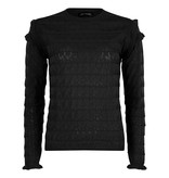 Lofty Manner Black Sweater Regina