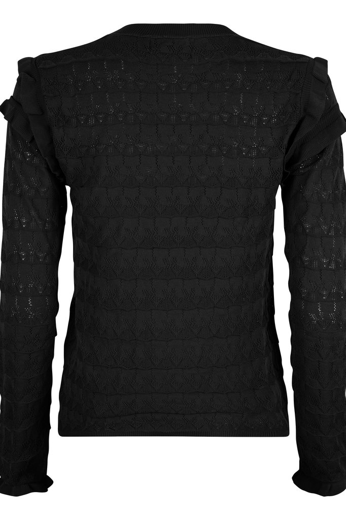 Lofty Manner Black Sweater Regina