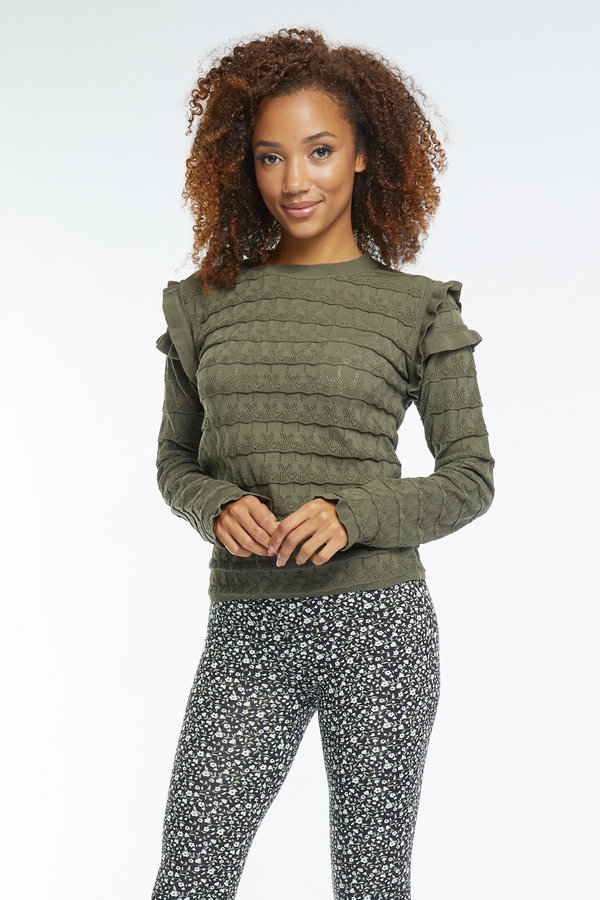 Lofty Manner Sweater Regina Green