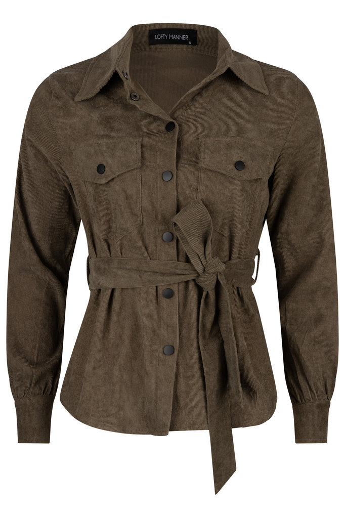 Lofty Manner Green Blouse Julia