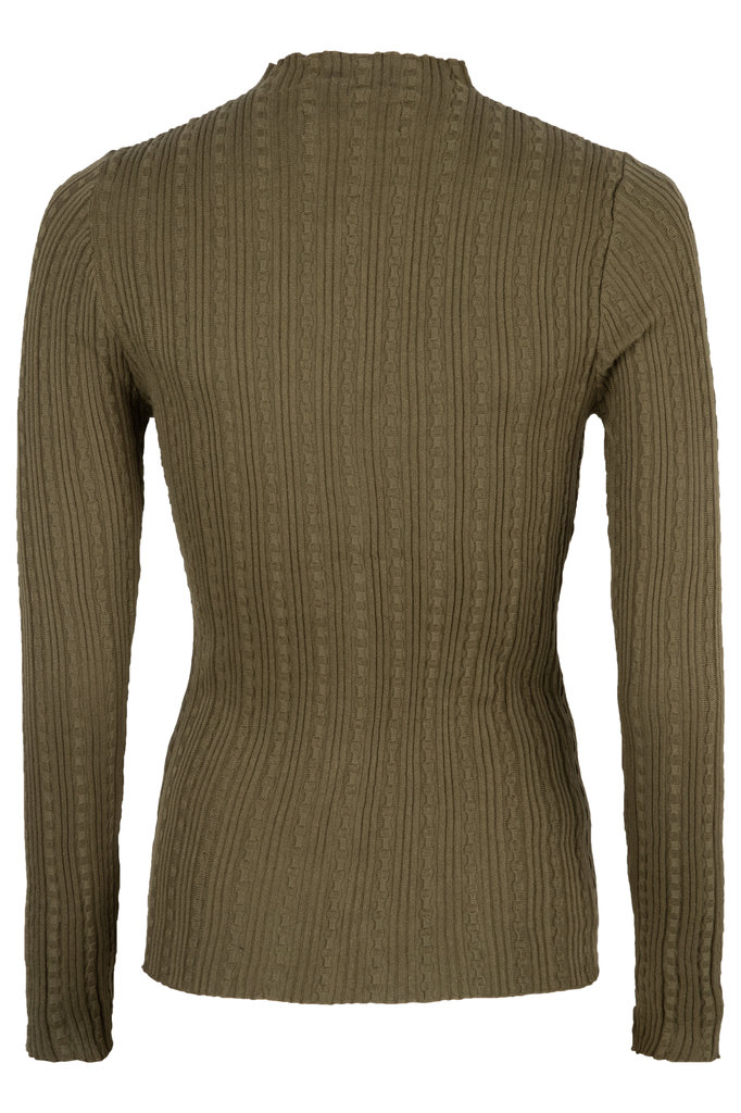 Lofty Manner Groene Sweater Carmo