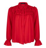 Lofty Manner Red Blouse Mauve
