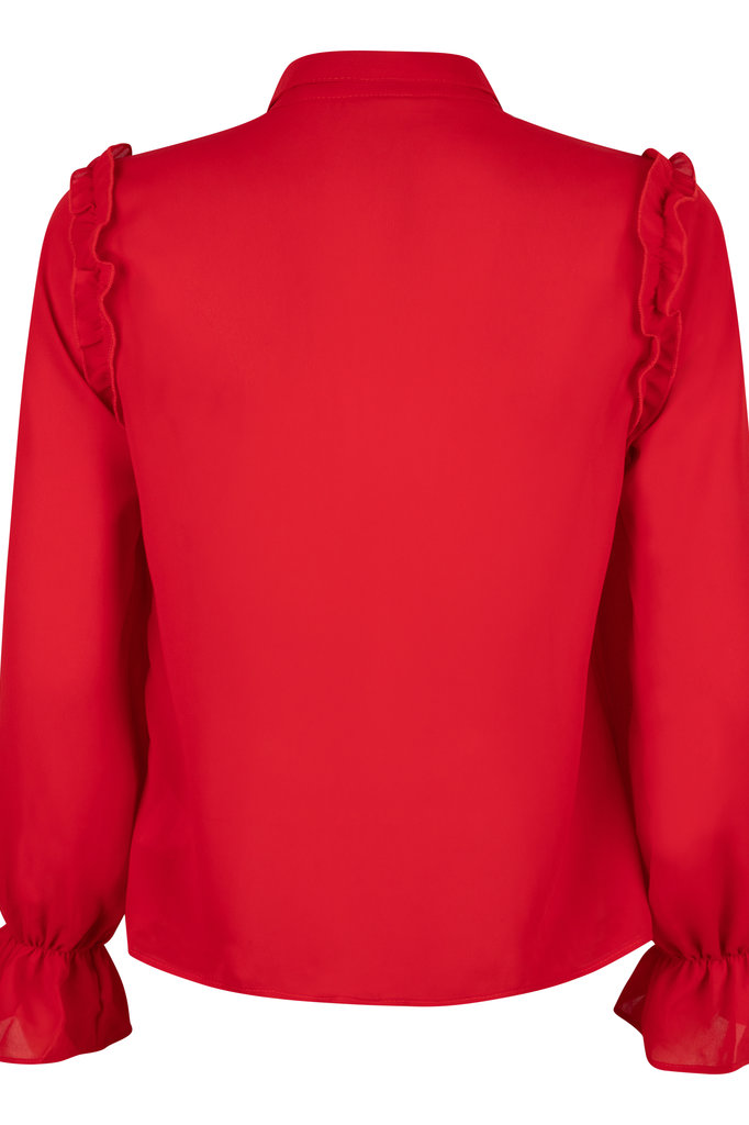 Lofty Manner Red Blouse Mauve