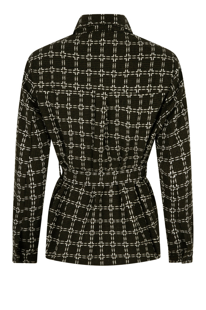 Lofty Manner Green Blouse Jacket Nela