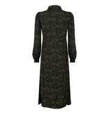 Lofty Manner Dark Floral Print Dress Denise