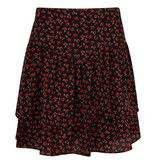 Lofty Manner Red Black Skirt Leandre