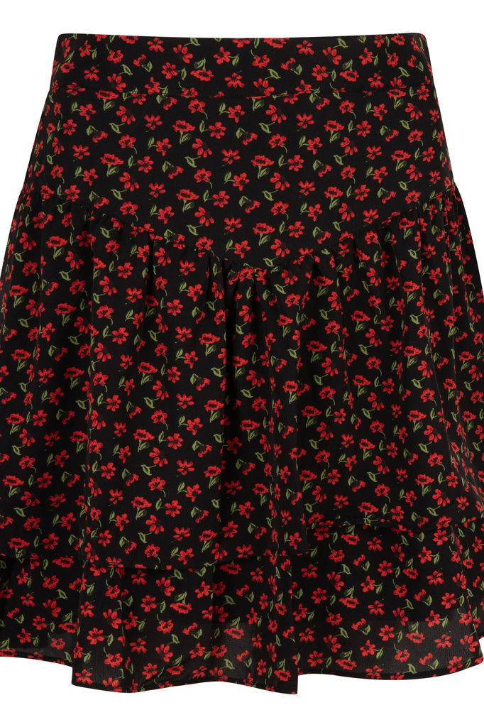 Lofty Manner Rood Zwarte Skirt Leandre