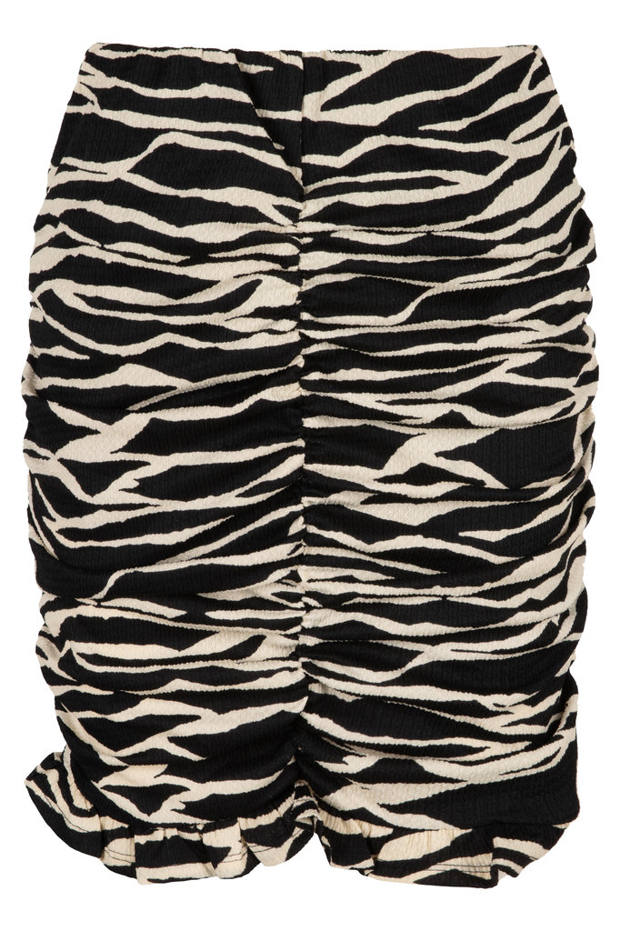 Lofty Manner Zebra Print Skirt Fallon