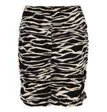 Lofty Manner Zebra Print Skirt Fallon