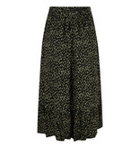 Lofty Manner Black Green Midi Skirt Camille