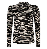 Lofty Manner Zebraprint Top Tamara