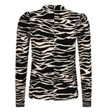 Lofty Manner Zebraprint Top Tamara