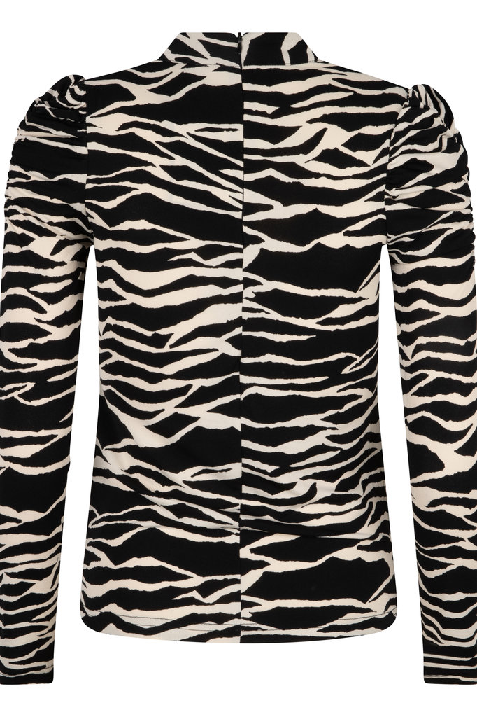 Lofty Manner Zebraprint Top Tamara