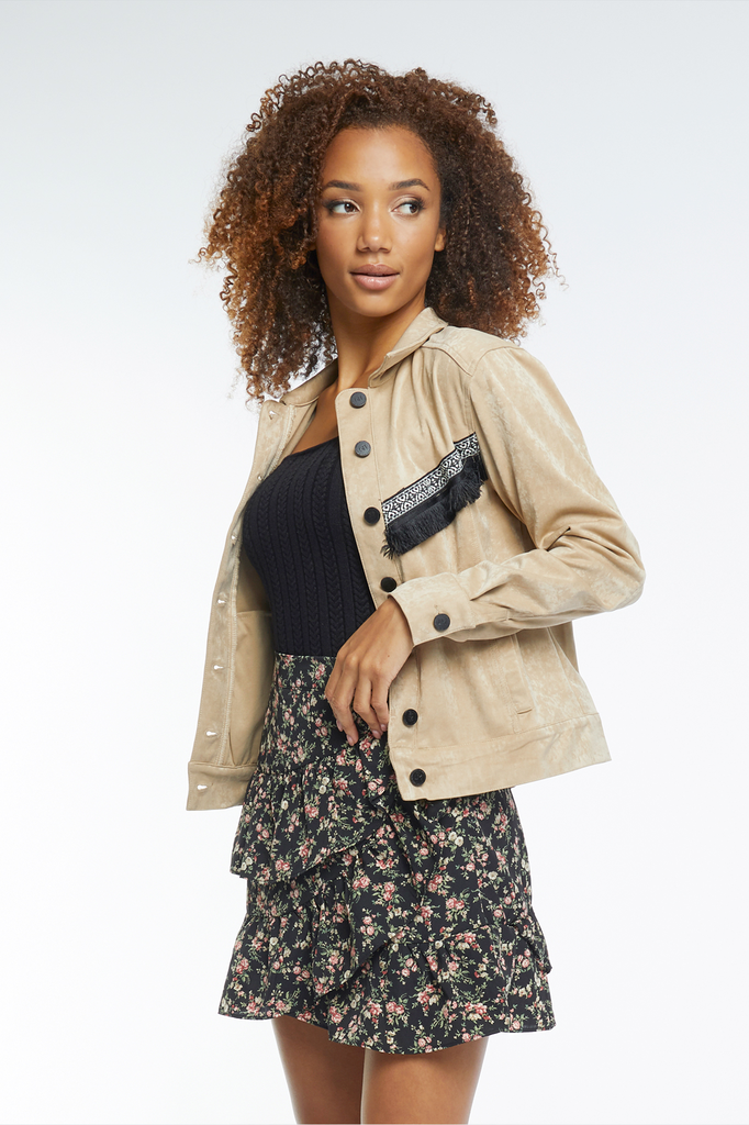 Lofty Manner Beige Jacket Gini
