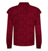 Lofty Manner Red Blouse Sia