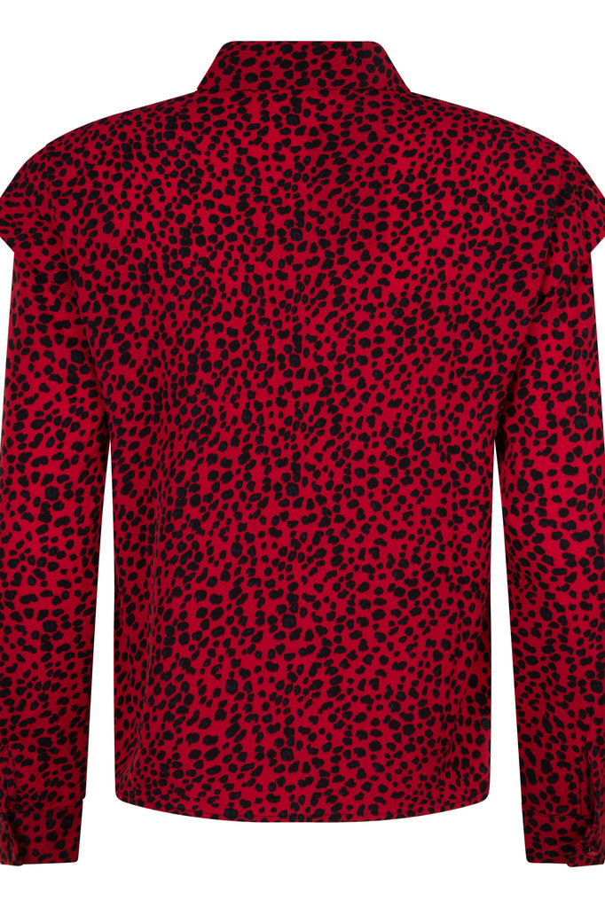 Lofty Manner Red Blouse Sia