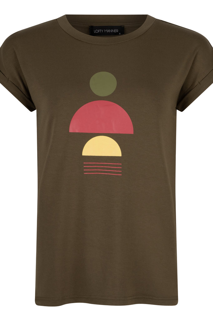 Lofty Manner Olijf groene Shirt Sophie