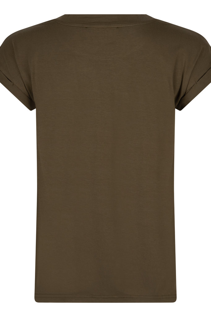 Lofty Manner Olijf groene Shirt Sophie