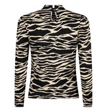 Lofty Manner Zebraprint Top Ilya