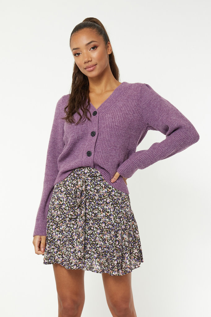 Lofty Manner Cardigan Daphne Purple