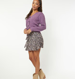 Lofty Manner Cardigan Daphne Purple