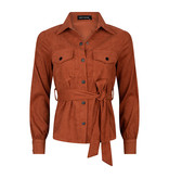 Lofty Manner Blouse Julia Brown