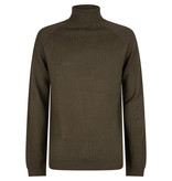 Lofty Manner Groen Shirt met Col Michael