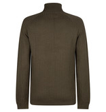 Lofty Manner Groen Shirt met Col Michael