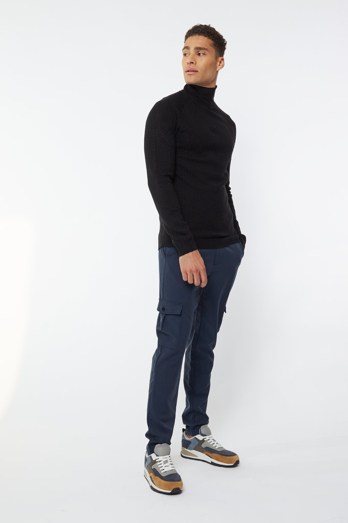 Lofty Manner Zwarte Jumper Michael