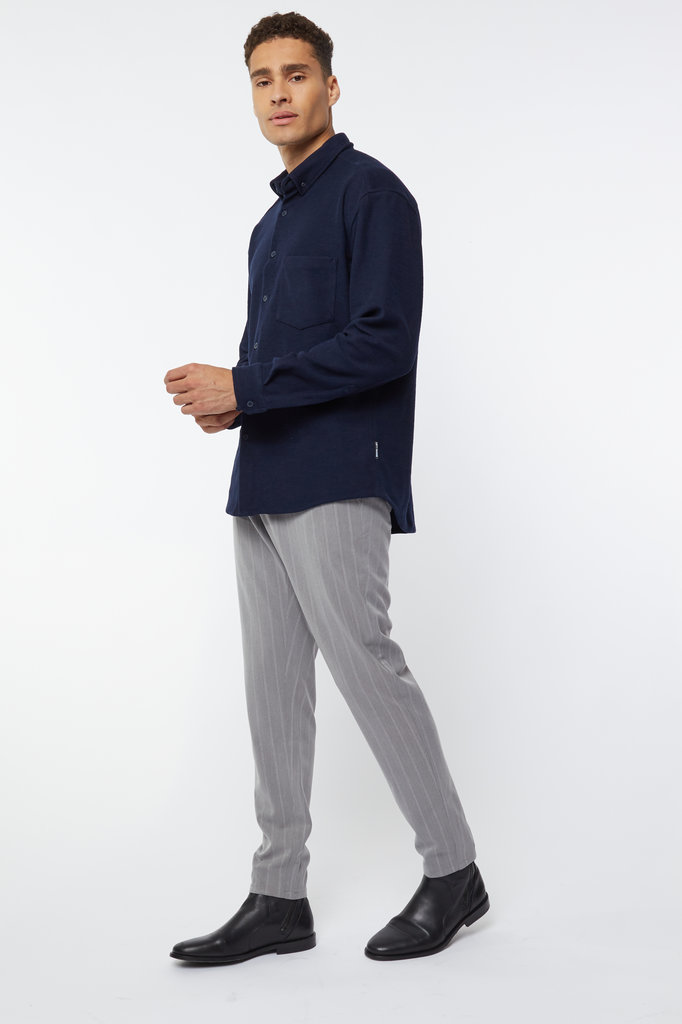 Lofty Manner Grijze Pantalon Senn