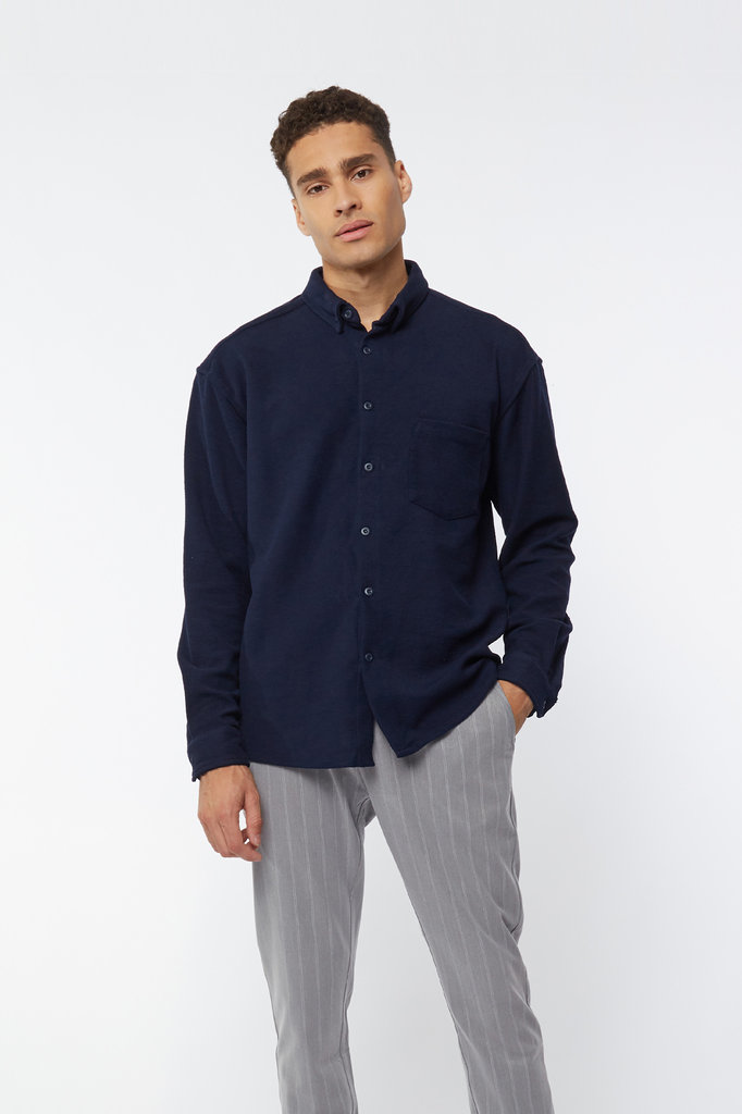 Lofty Manner Blauw Shirt Zayn