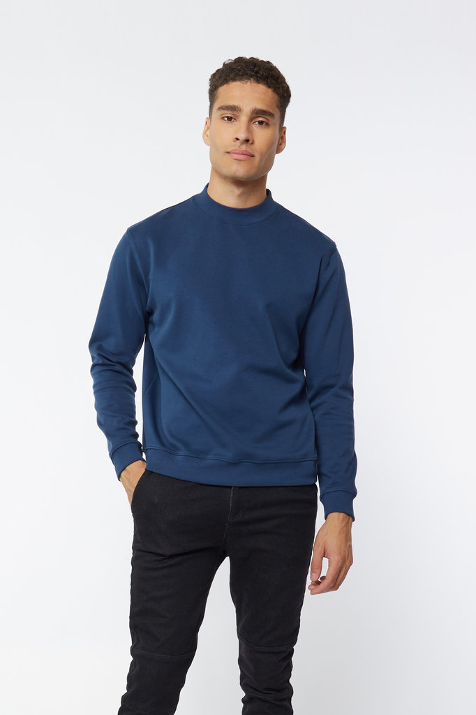 Lofty Manner Blauwe Sweater Maison