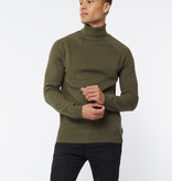 Lofty Manner Groen Shirt met Col Michael