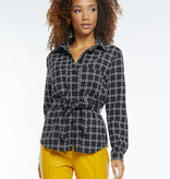 Lofty Manner Black Blouse Jacket Nela
