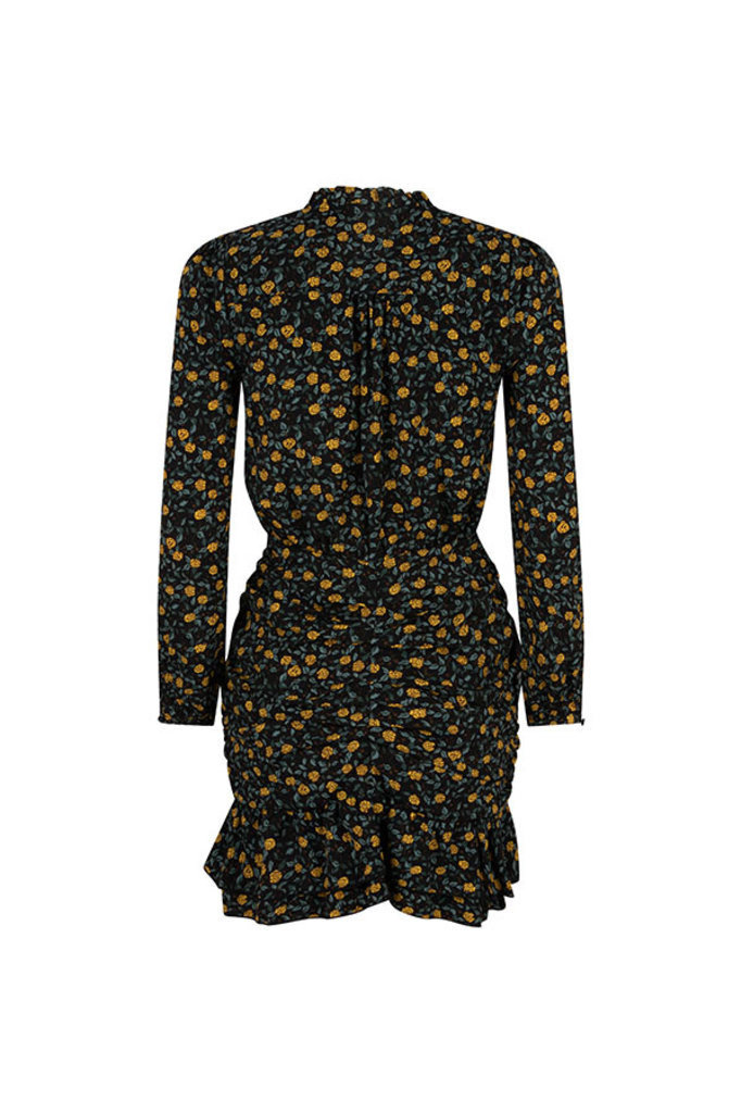 Lofty Manner Blue Yellow Dress Novelle