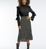 Lofty Manner Floral Midi Skirt Camille