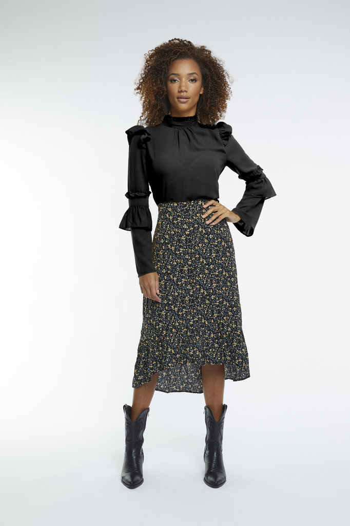 Lofty Manner Floral Midi Rok Camille