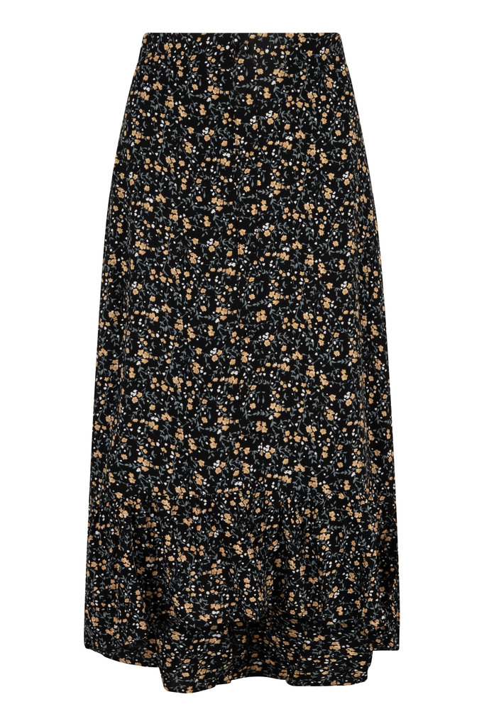 Lofty Manner Floral Midi Skirt Camille