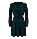 Lofty Manner Petrol blue dress Soraya