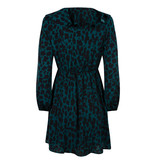 Lofty Manner Petrol blue dress Soraya