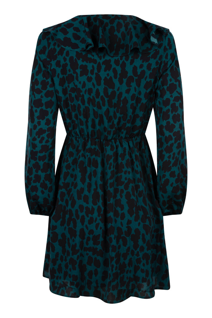 Lofty Manner Petrol blue dress Soraya
