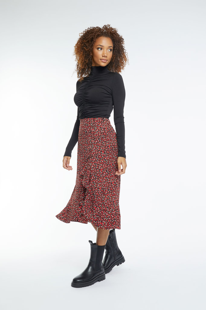 Lofty Manner Zwarte Top Kate