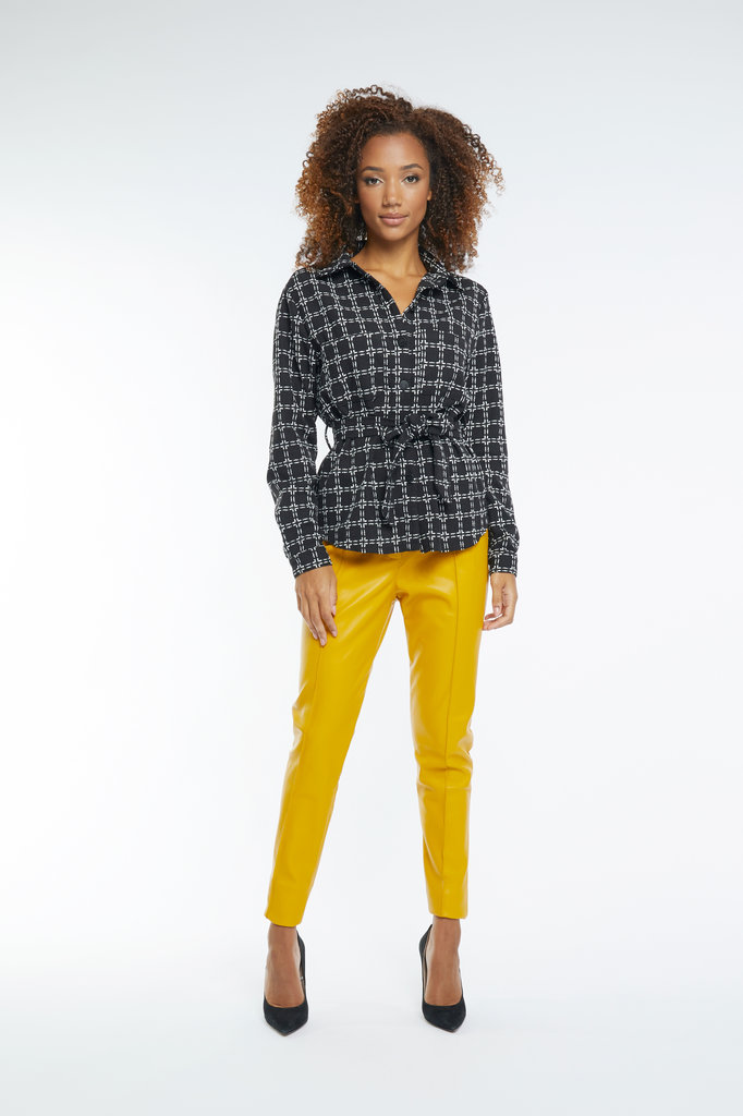 Lofty Manner Black Blouse Jacket Nela
