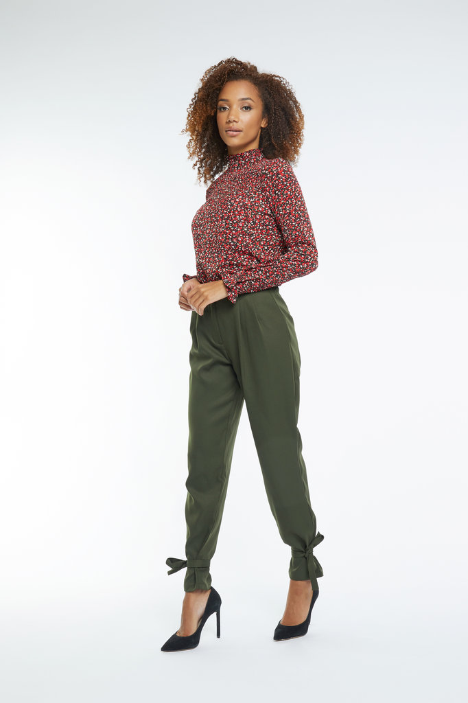 Lofty Manner Rode Floral Print Top Iza