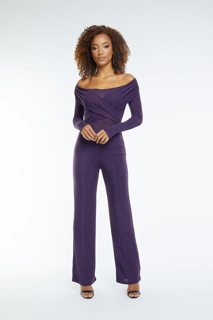 Lofty Manner Paarse Jumpsuit Lilian