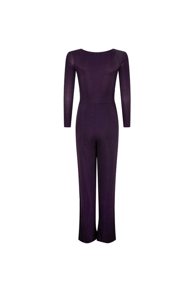 Lofty Manner Paarse Jumpsuit Lilian