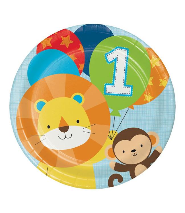 Verwonderend 1 Jaar Safari Fun Jongen Borden, 8 stuks | Hieppp - Hieppp RF-44