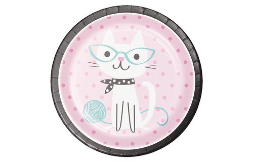 Purr-fect Party Borden - 8 stuks - 23 cm