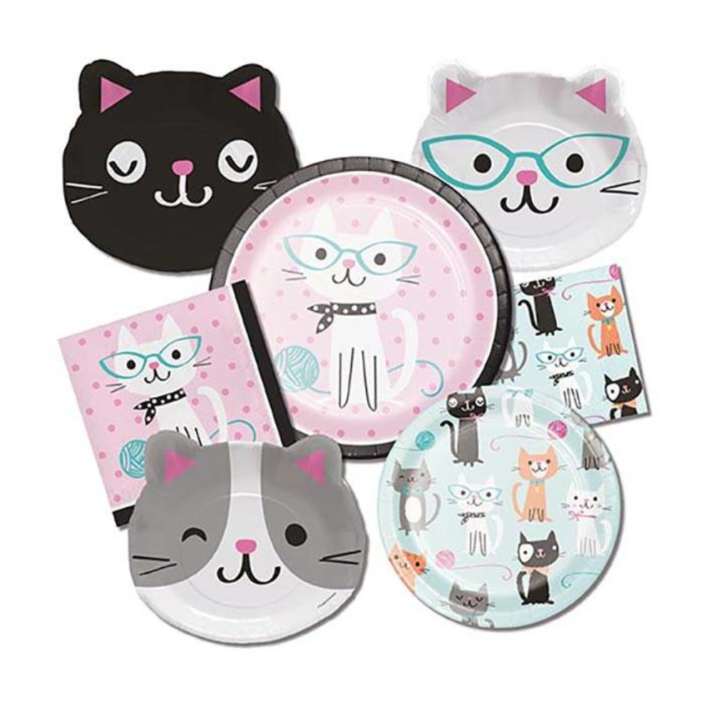 Purr-fect Party Servetten - 16 stuks - 33 cm