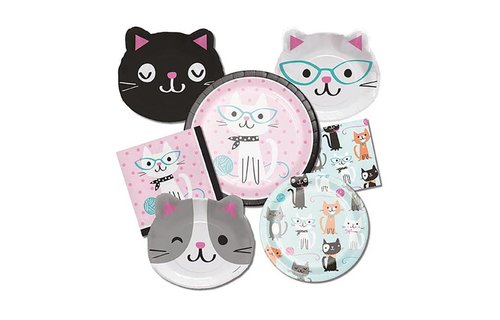 Purr-fect Party Servetten - 16 stuks - 33 cm